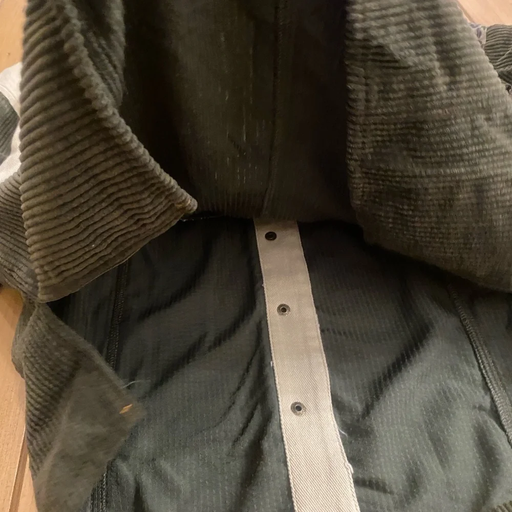Umgee Women’s Oversized Shacket Denim Corduroy Cotton Top New Size S-M